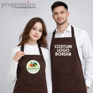Apron / Celemek Custom Bordir